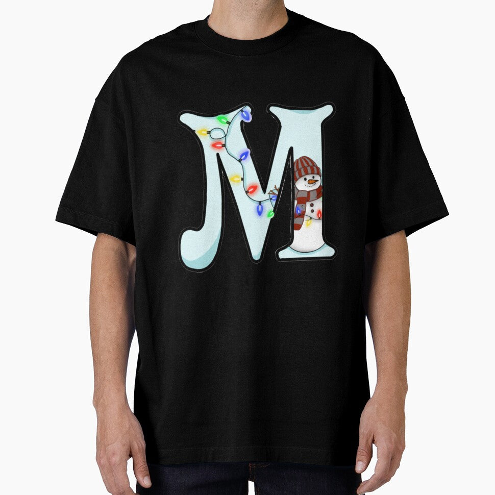 Holiday themed letter M by Artistkhg