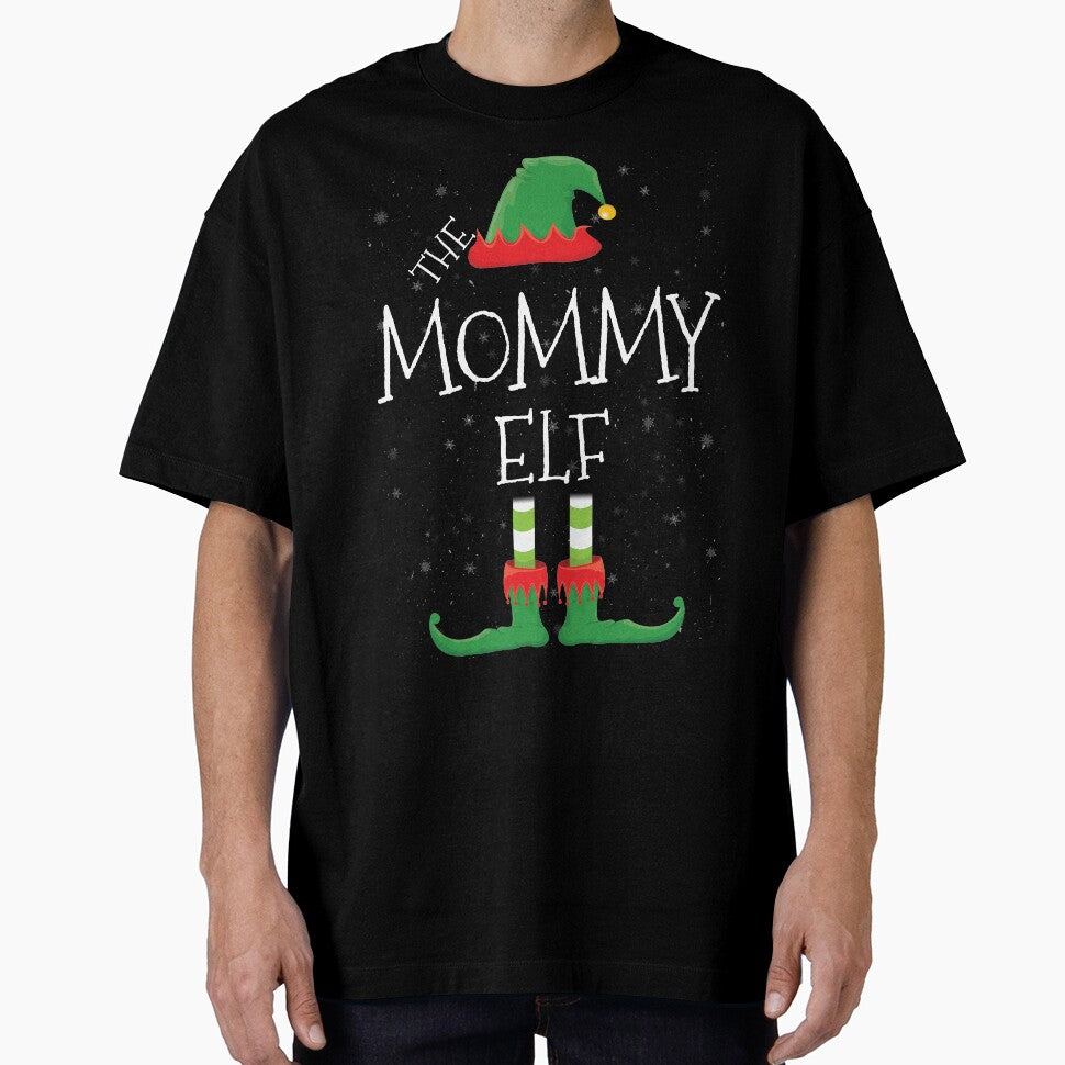 Mommy Elf Family Matching Christmas Group Funny Gift by DavisHasari