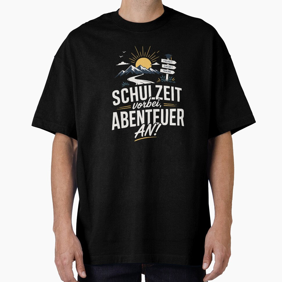 School's out, adventure begins! – Graduation T-shirt by FreshPixelArt