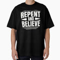 Mark 1:15 Design: Repent and Believe" by Inspirahawke