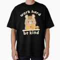 Cute Kawaii Chipmunk Work Hard and Be Kind Coffee by cutecozynook