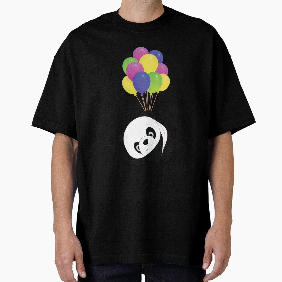 Flying baby panda by MudPuppet