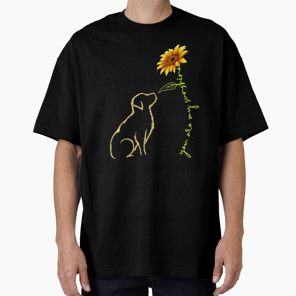 Cute Dog , You Are My Sunshine Golden Retriever by AdonisShop