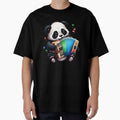 Adorable Musical Cartoon Panda with Accordion by Lamarcy