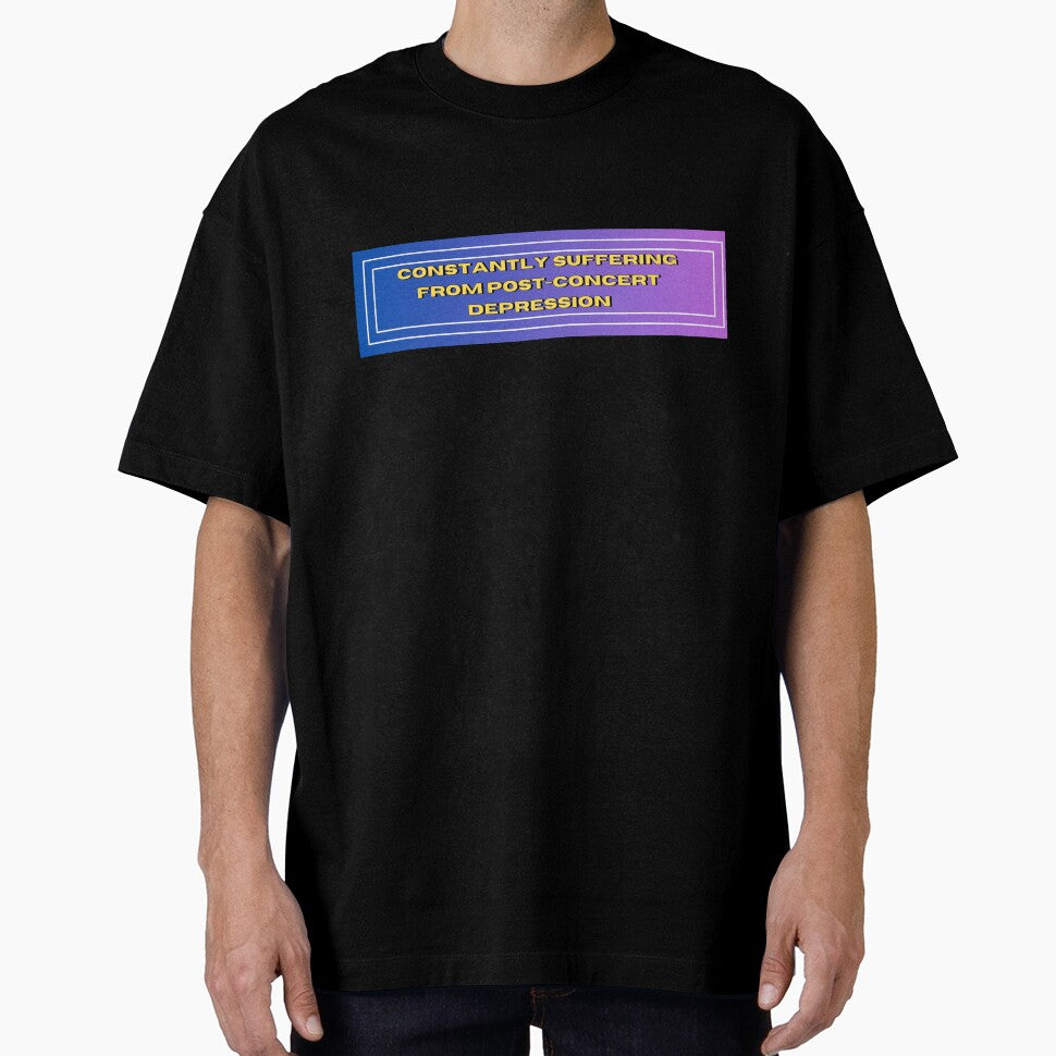 Post Concert Depression GRADIENT BLUE TO PURPLE by RexieLovelis
