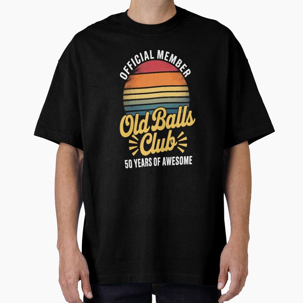 Funny 50th Birthday Old Balls Club 50 Years of Awesome by marcusry