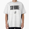 Stay Humble Soccer Ball Quote by Lolik Designs
