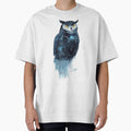 Galaxy Owl by Threeleaves