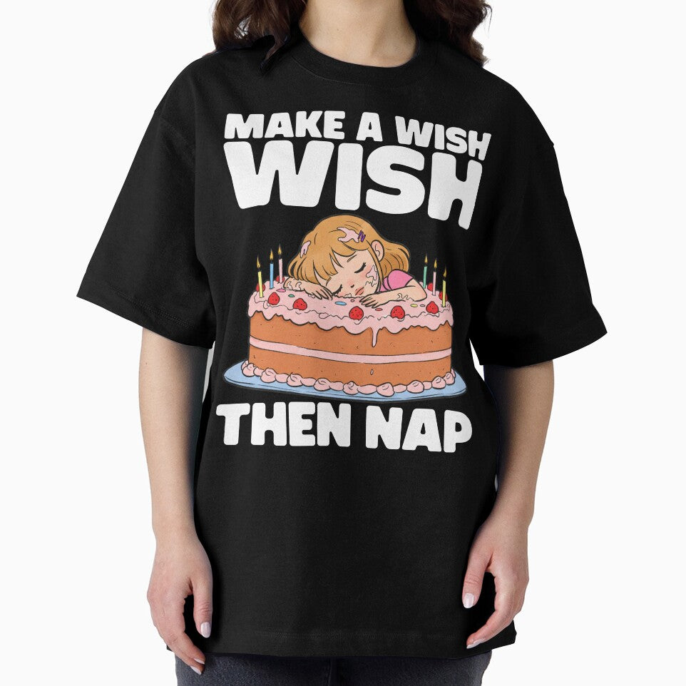 MAKE A WISH THEN NAP - BIRTHDAY GIFT by KEF Custom