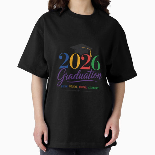 2026 Graduation Dream Believe Achieve Celebrate Class Of 2026 Senior Graduate by JonesFlora2025