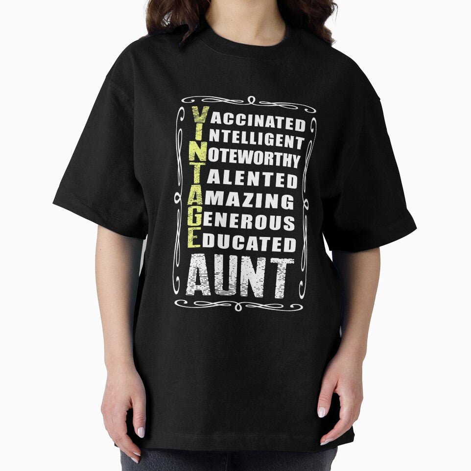 Vintage Acronym Retiring Aunt | Auntie | Aunty by MoonsmileProd
