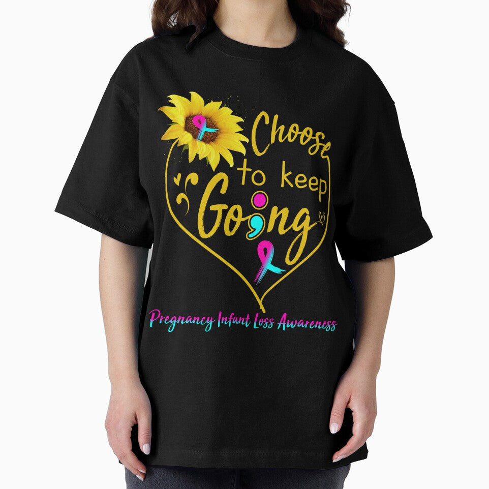 Pregnancy Infant Loss Awareness Choose To Keep Going by KirstybShop
