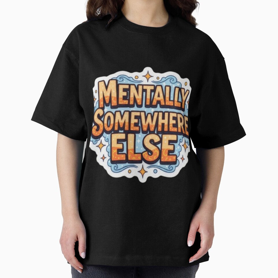 Mentally Somewhere else sticker by Dipti333