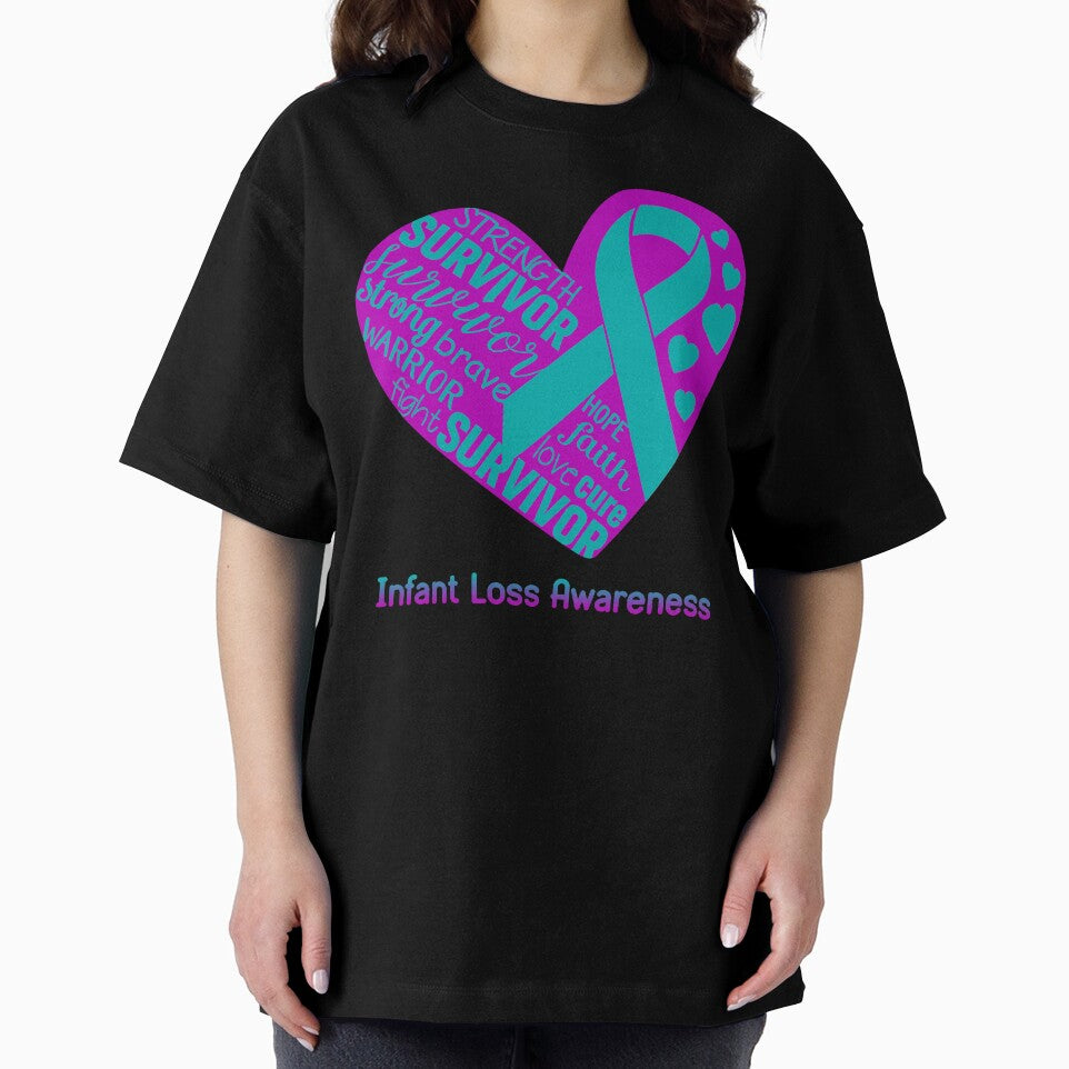 Infant Loss Heart Support Infant Loss Warrior Fighting by GennieShop