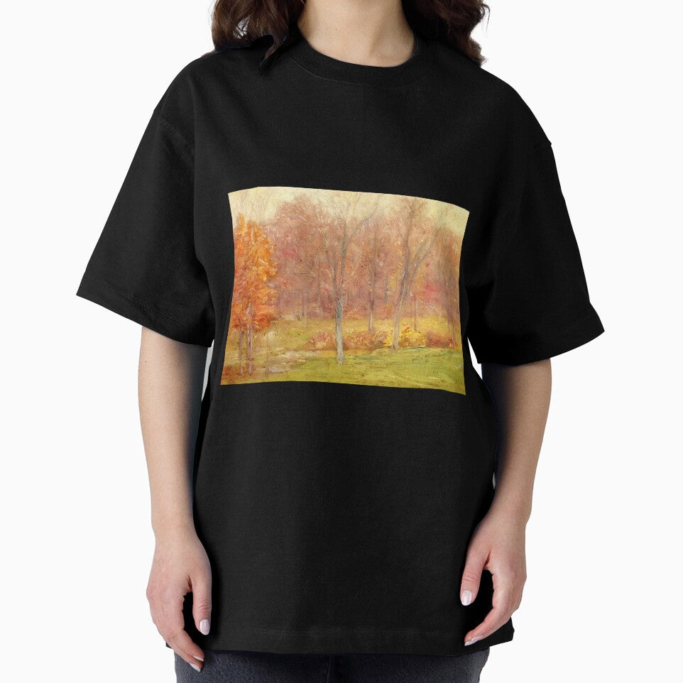 Vintage Fall Forest Painting by BravuraMedia