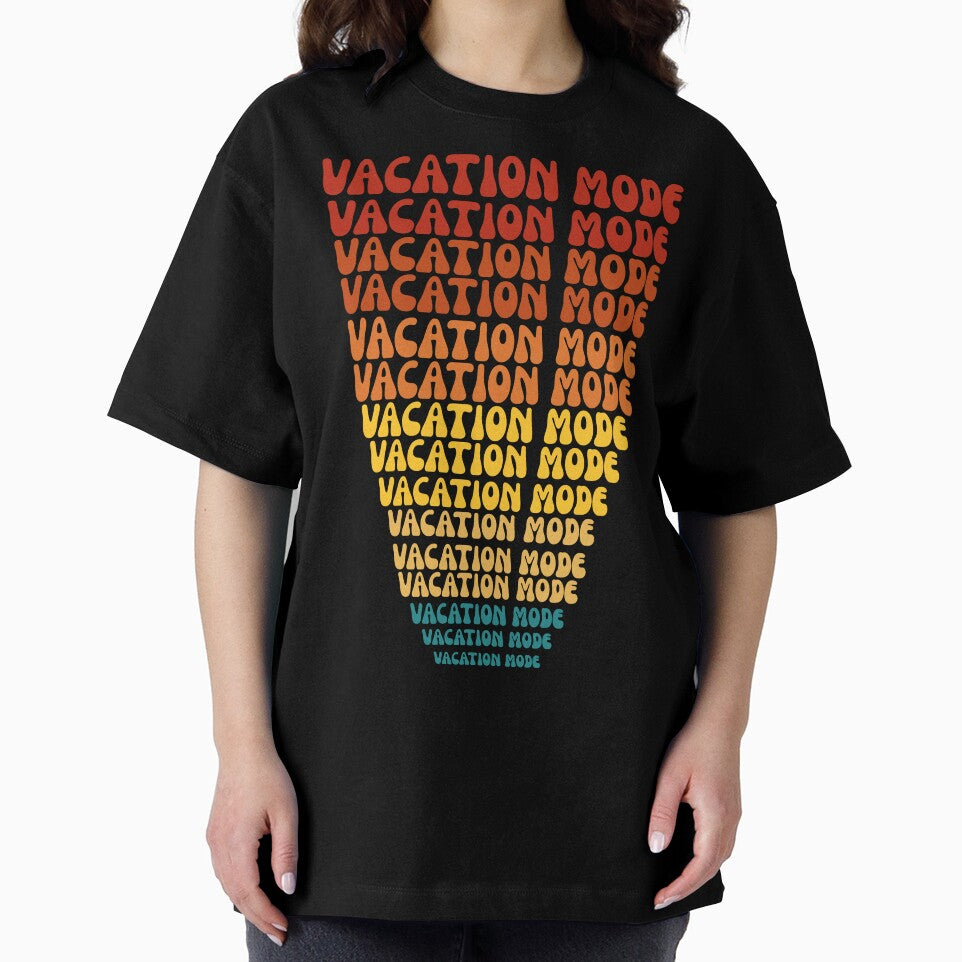Vacation Mode Retro text by Slow Shop