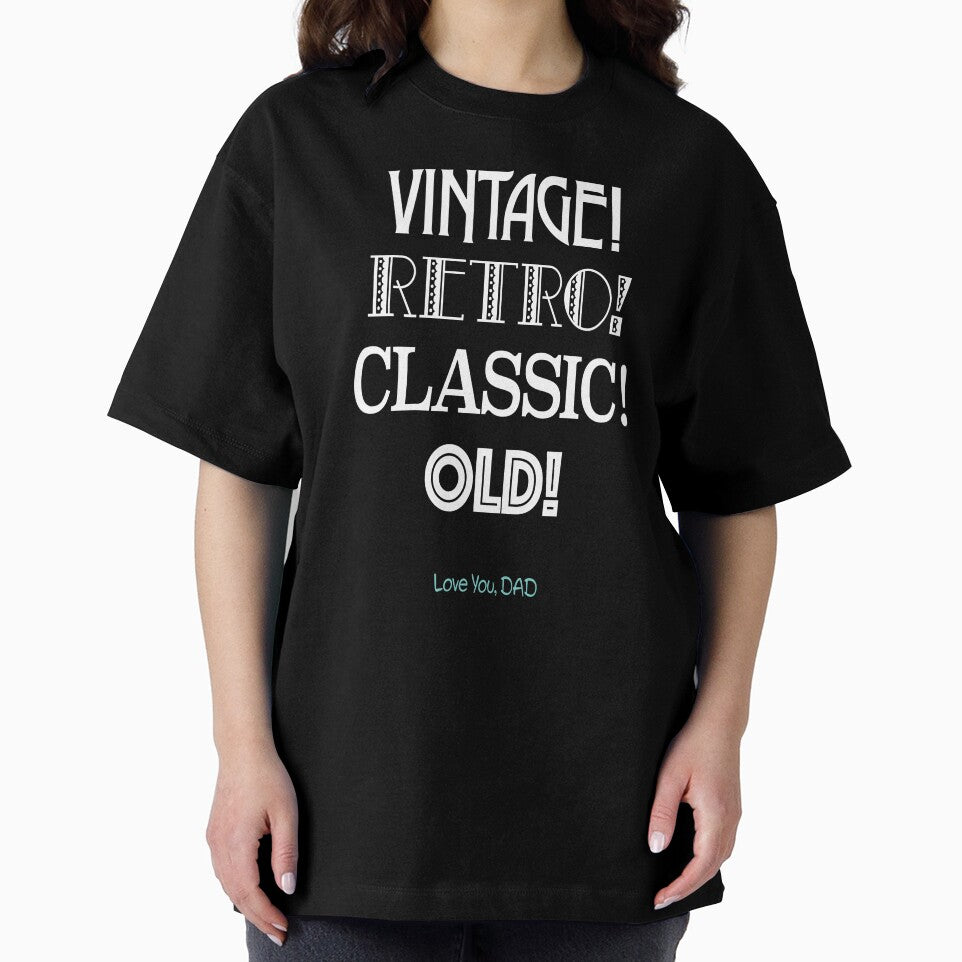 VINTAGE RETRO CLASSIC OLD DAD. Love You, Dad. Father's Day. by studiohfy