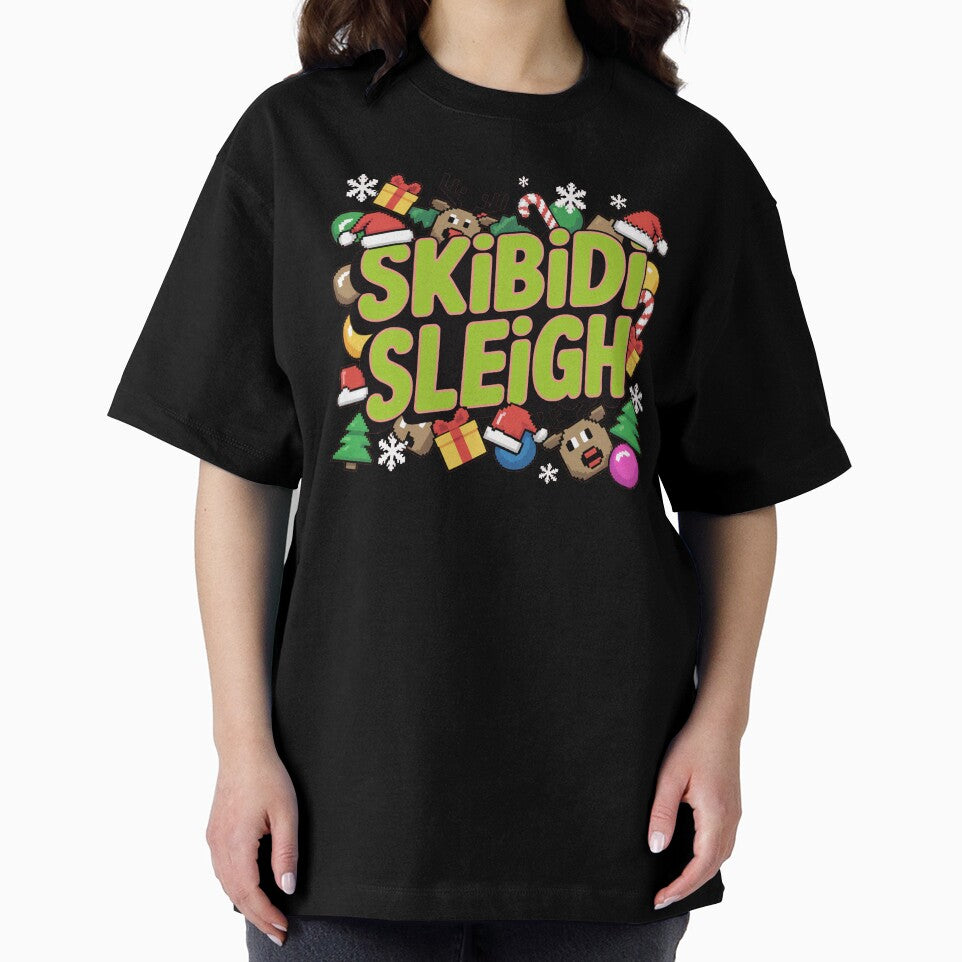 Skibidi Sleigh, funny Gen Z and gen Alpha Christmas by NoetherSym