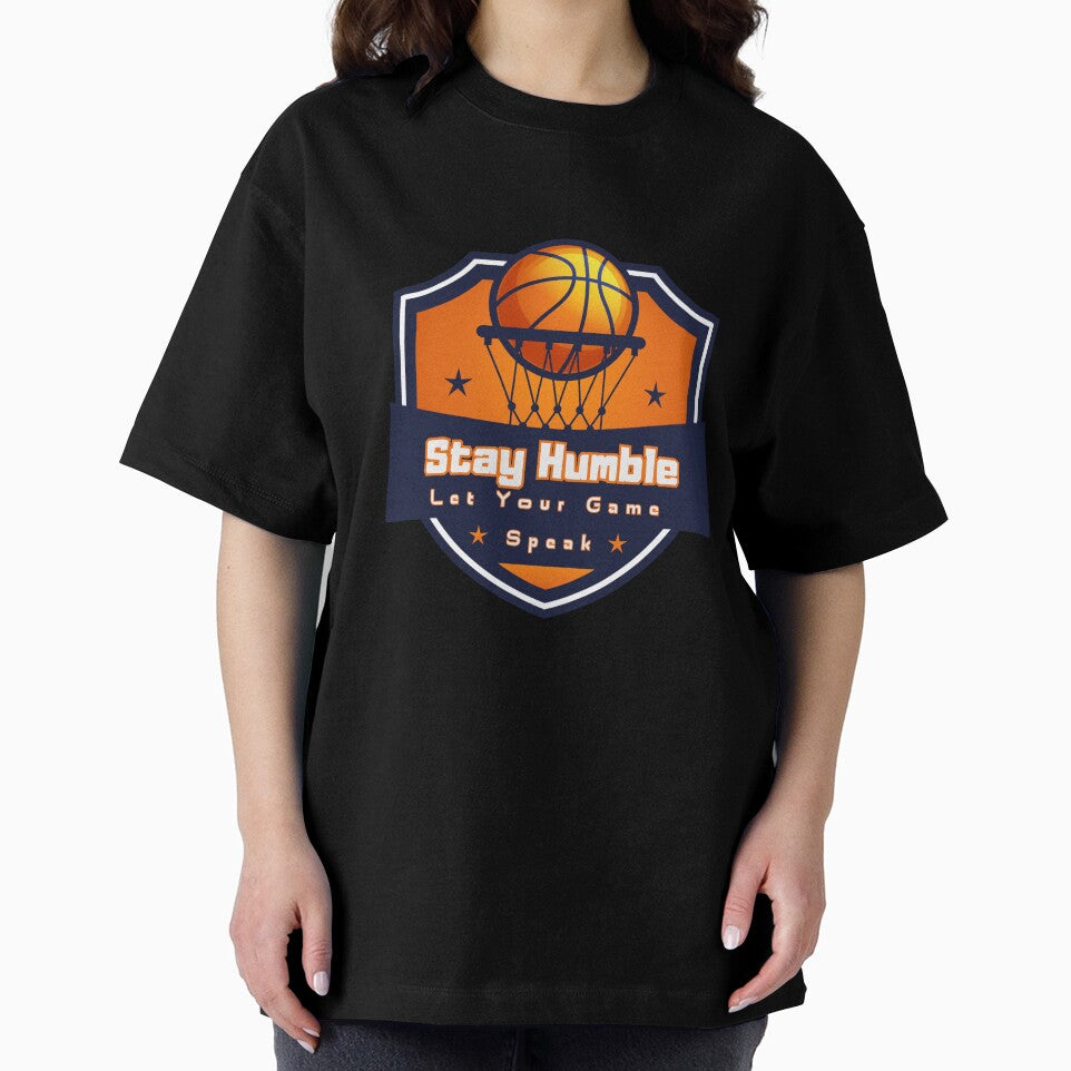 Stay Humble Let Your Game Speak – Basketball Motivation Quote Design by made4noise