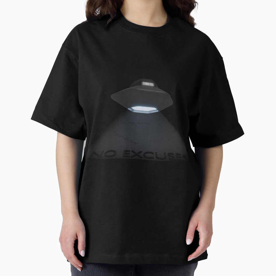 NO EXCUSES UFO by pushuptaxstore