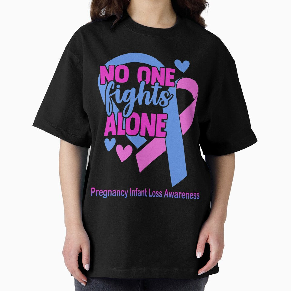 No One Fight Alone Pregnancy Infant Loss Awareness by Sabfit