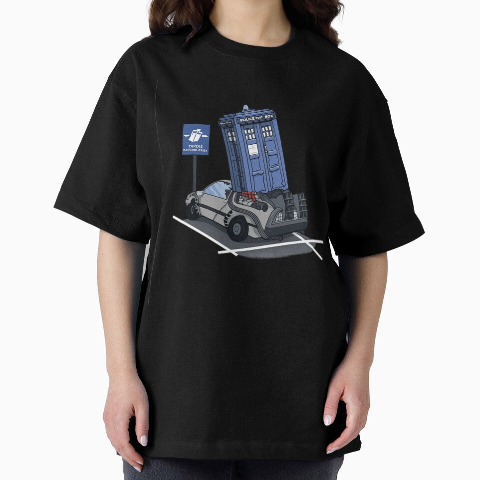 Tardis Parking Only Funny Sci Fi Time Travel Design by Ekonolotie