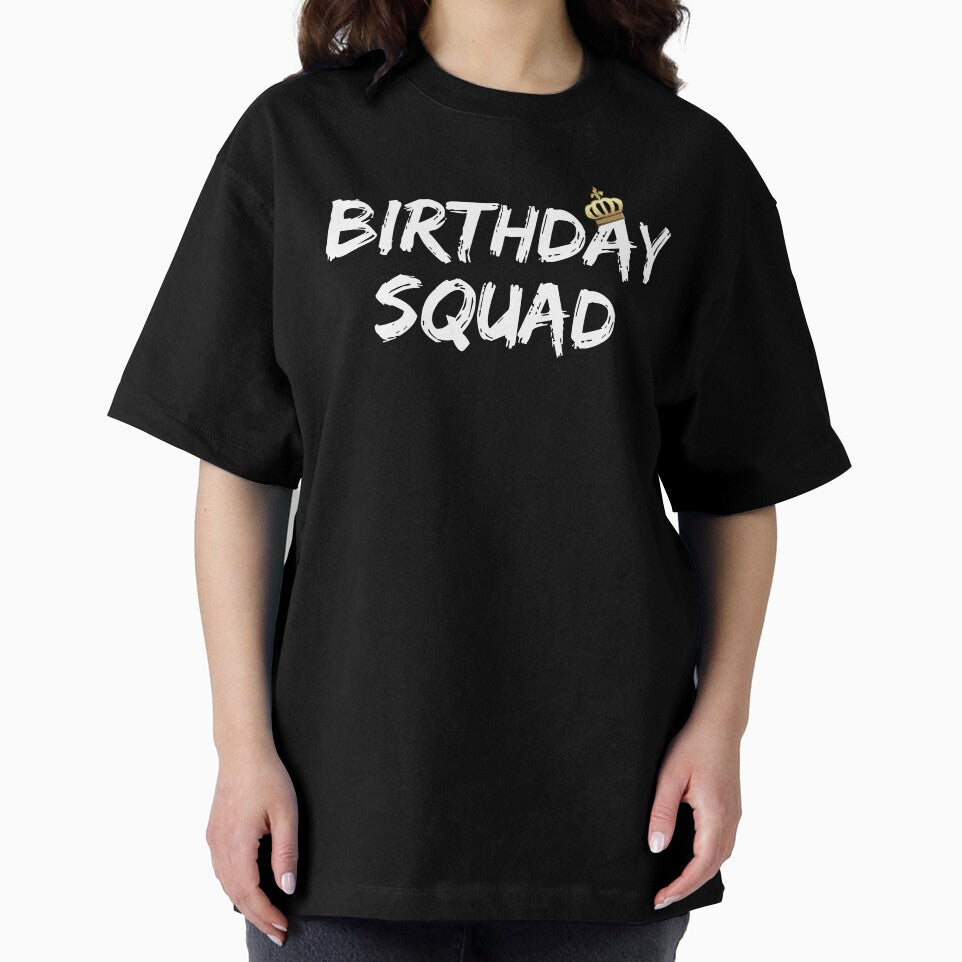 Birthday Squad Cool Funny Bday Team Men Women Boy Girl Gift Kids by BCNDesign