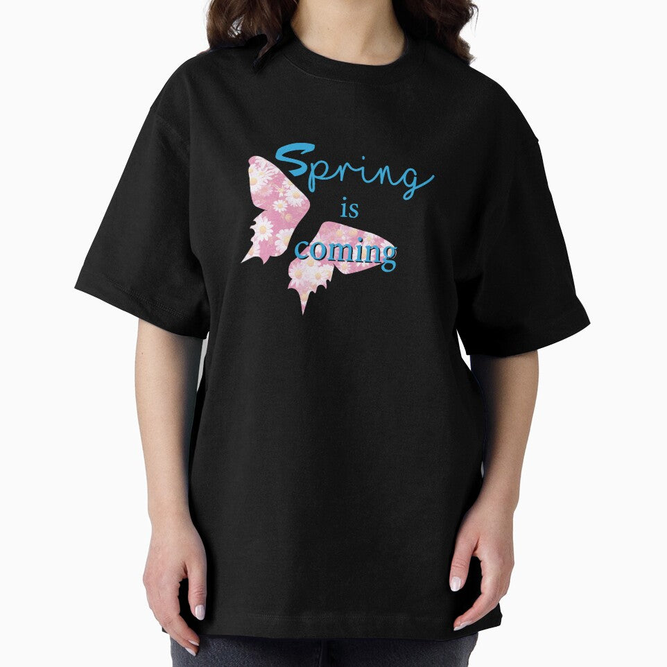 Spring is Coming Fun Butterfly Gift Design by AdventurersShop