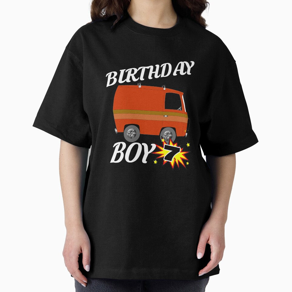 7 Years Old Birthday Design Van GifDesign by drwigglebutts