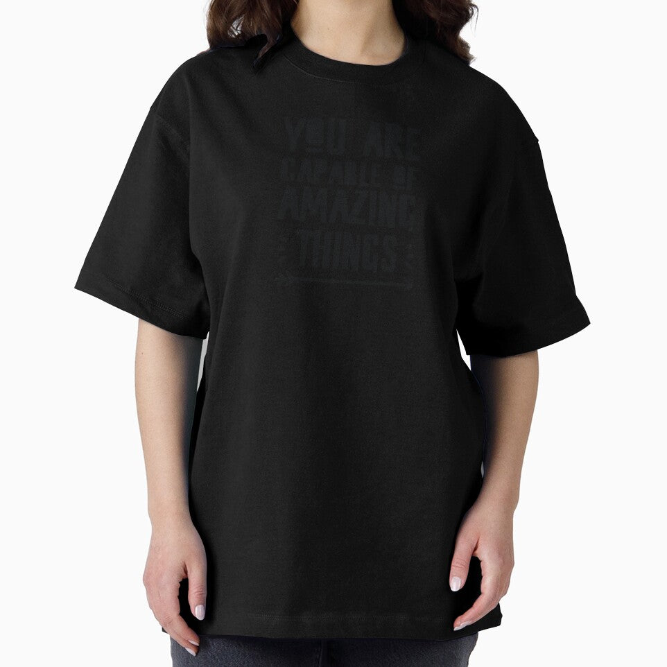 You Are Capable Of Amazing Things by MentDesigns