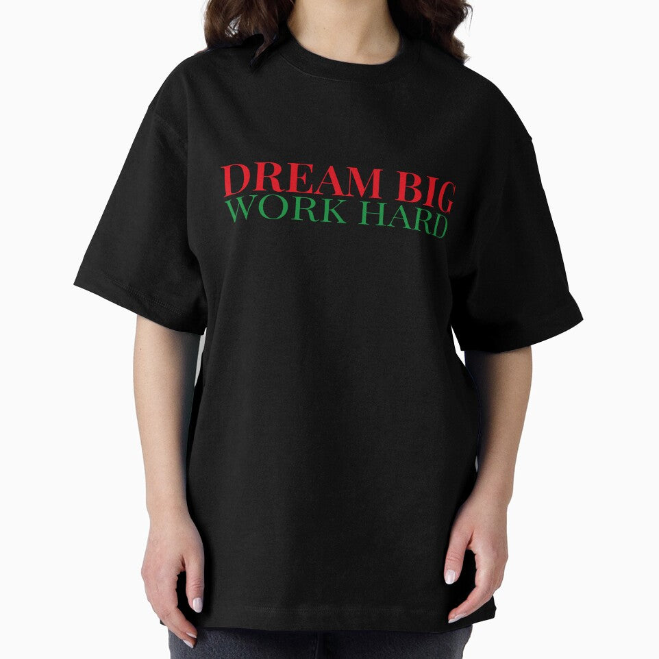 Dream Big Work Hard Typography Motivation  Ambition Success| Goal-Setting | Hard Work|  Inspirational by al21ex