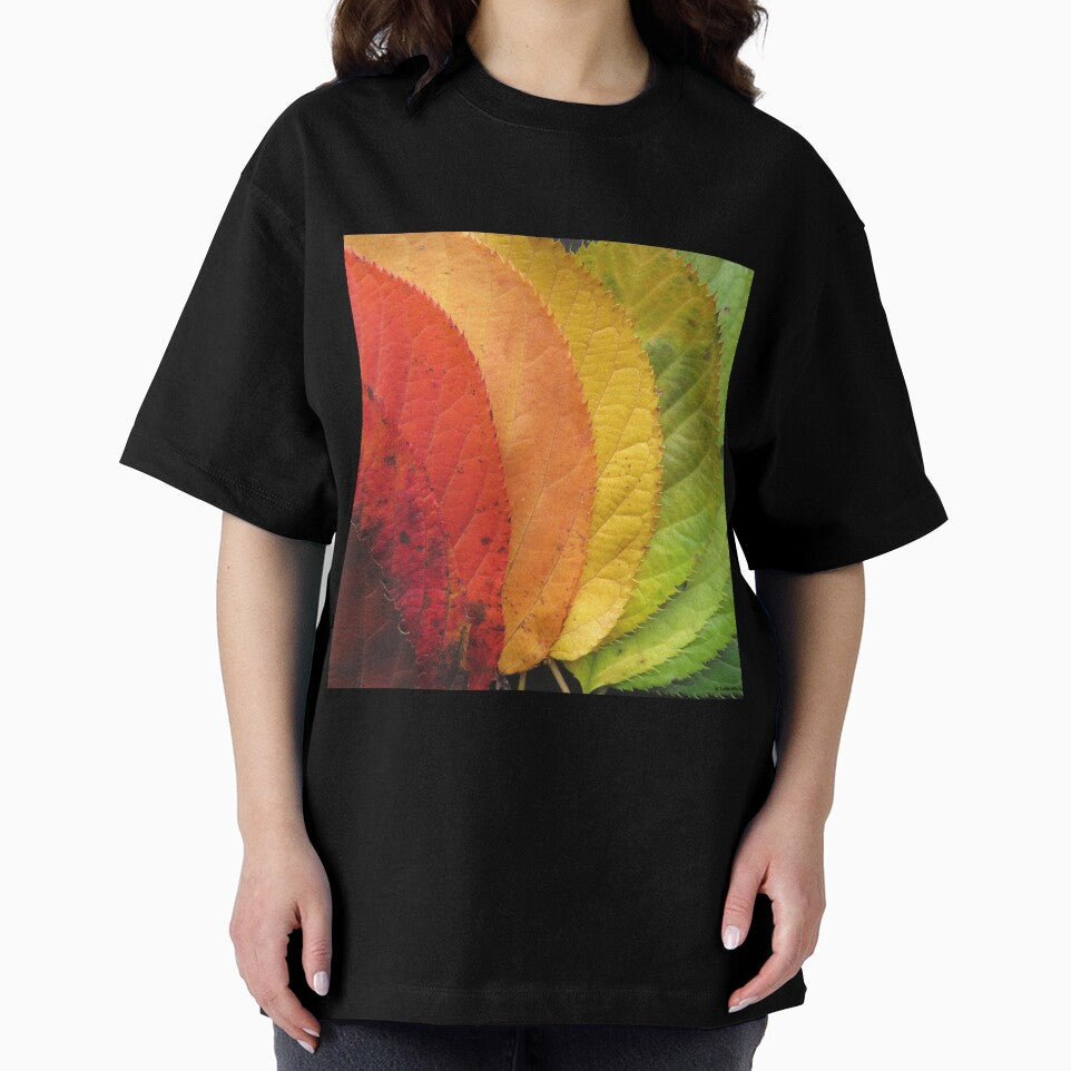 Fall leaves abstract by thedaydreamingunicorn