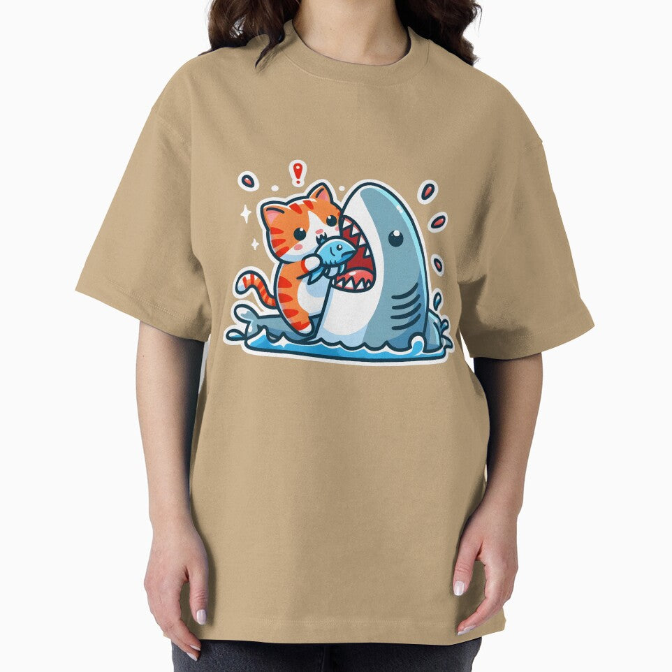 cat feed shark by aliraweb
