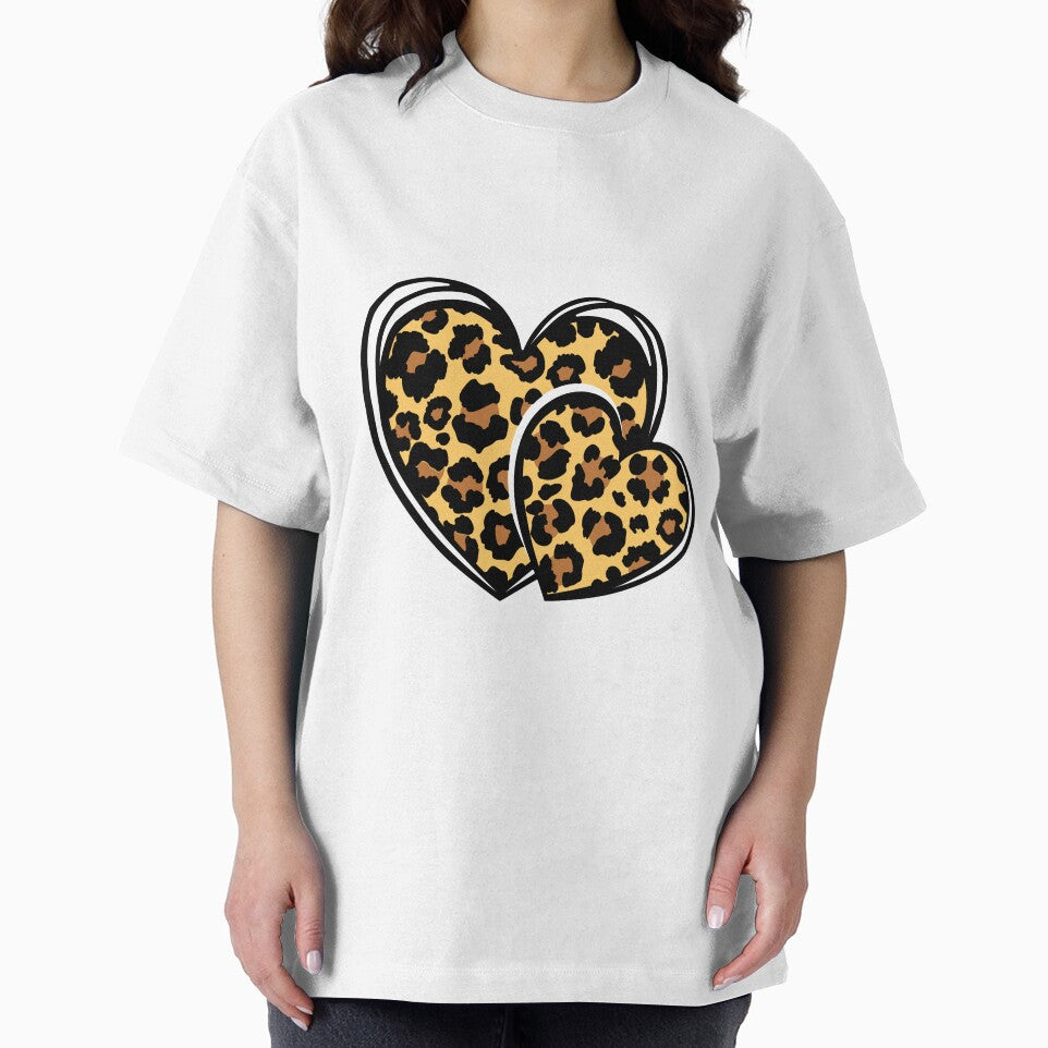 Twins leopard heart by sheelashop