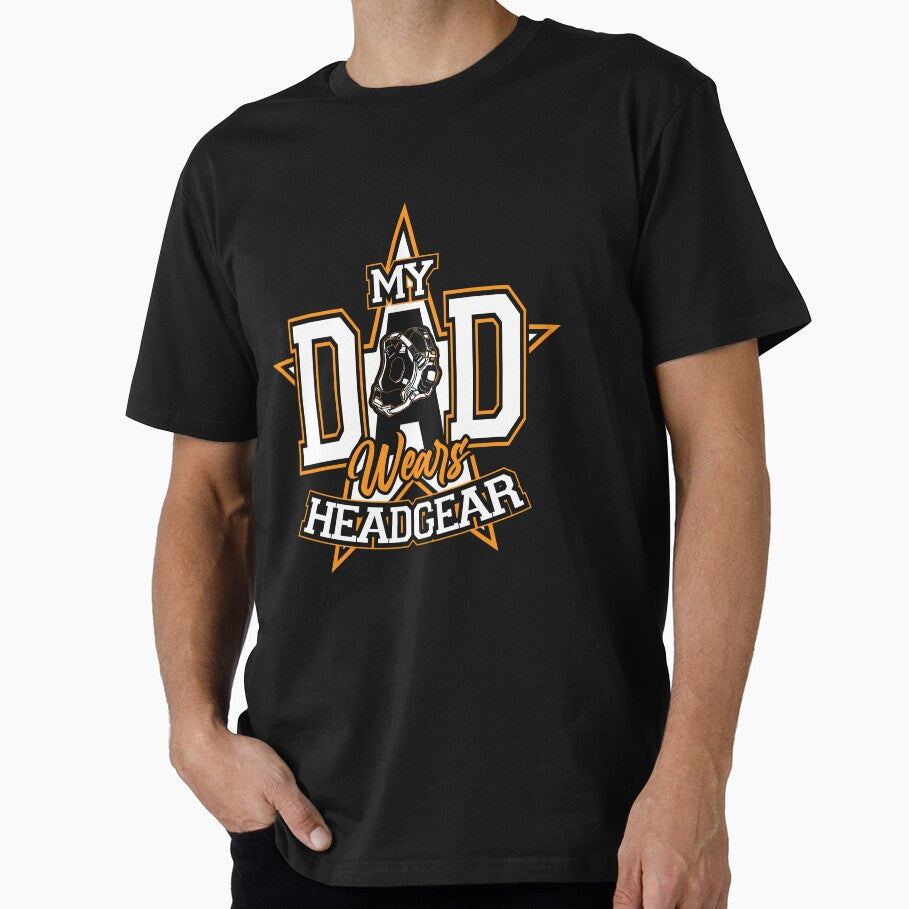 Wrestling Coach My Dad Wears Headgear Boy Girl by Crush Retro®