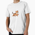 Cute Cartoon Tiger Cub Adorable Chibi Baby Tiger Art by SolutionsArt