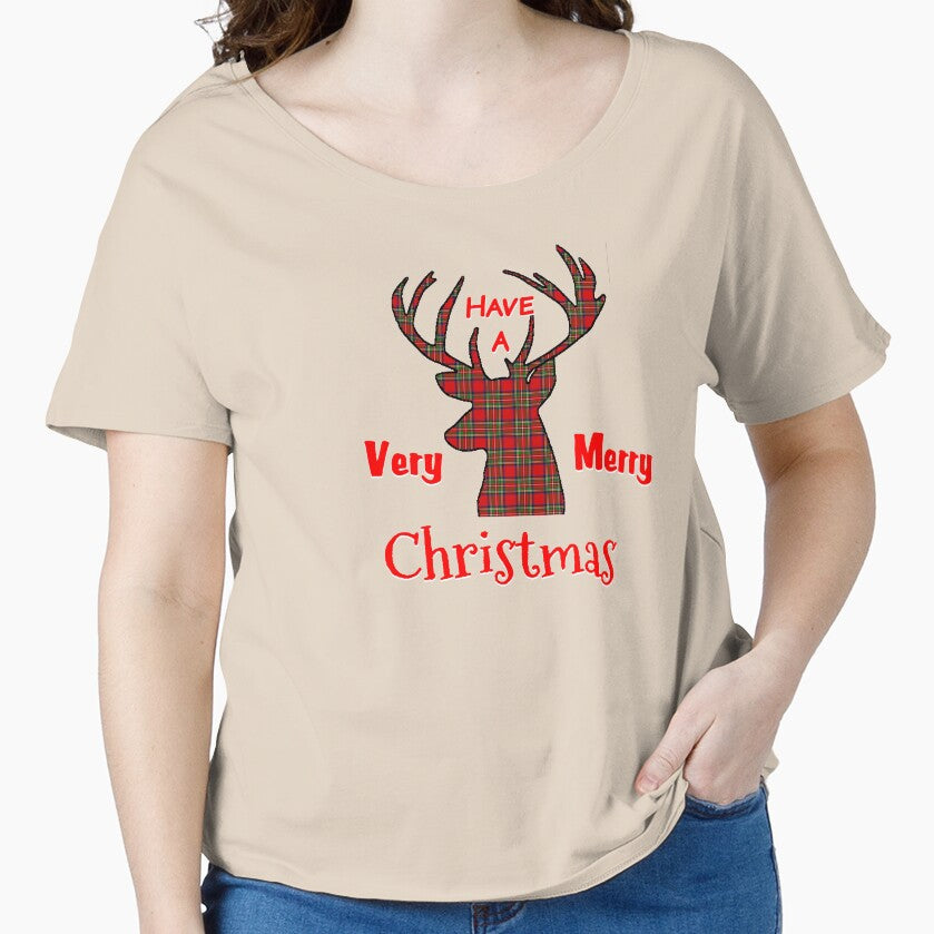 Holiday Christmas Deer by wilsonellis