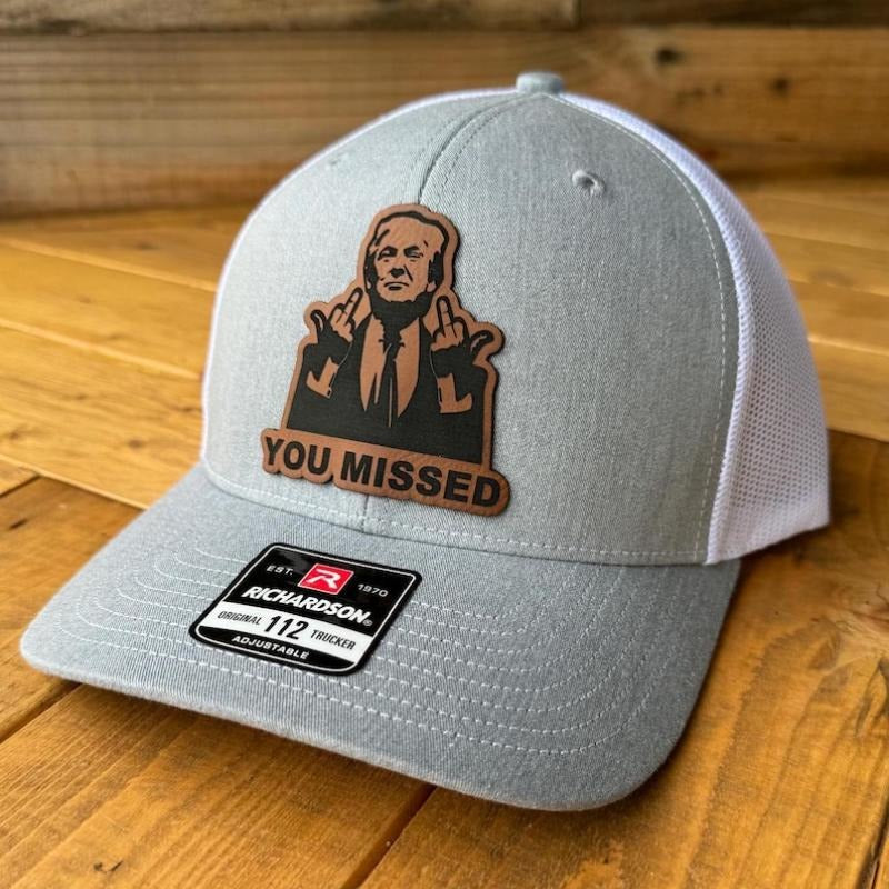 Trump 2024 Hat Trump 47 Trucker Cap Trump Richardson 112 Patch Trucker Hat You Missed